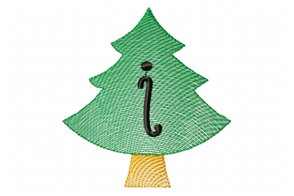 Christmas Tree Letter I: Boutique Sweatshirt Review