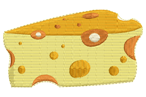 Cute Cheese Slice Embroidery Design Review