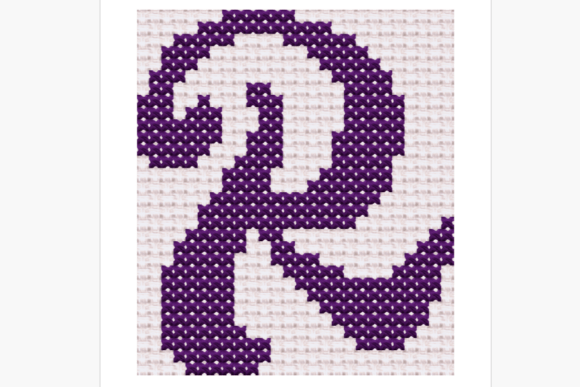 Handwritten Letter R Cross Stitch Review