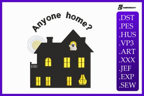 Haunted House Embroidery Design: A Business-Friendly Review for Merch & Patches