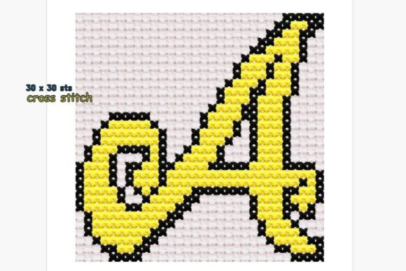 Letter A Cross Stitch Pattern: Seasonal Design Review